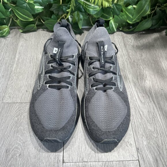 Brooks Levitate StealthFit GTS 5 Men’s 11 D Black Running Shoes main image 8